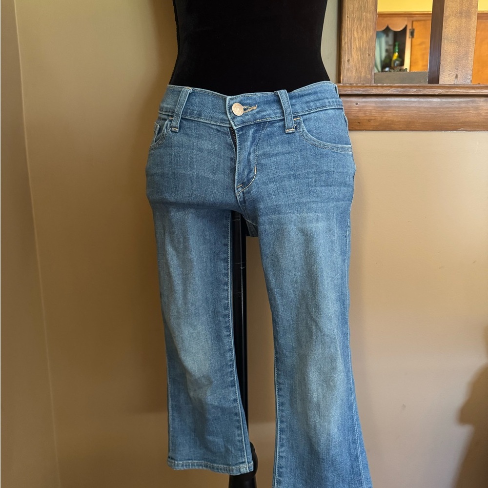 Old Navy Light Blue Capris